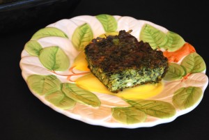 Fritada with Spinach